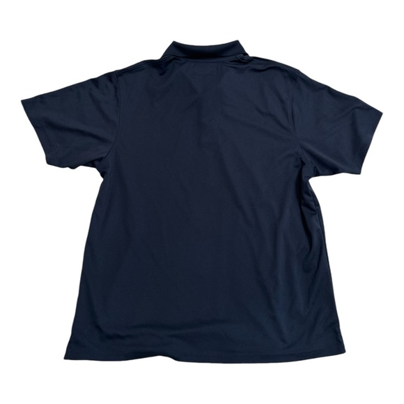 BMW Polo Shirt Men’s Large Navy Blue Polyester Short Sleeve Authentic OEM Merch - Picture 5 of 5